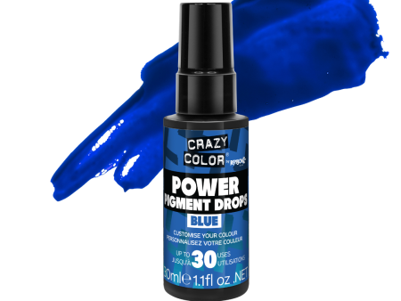 Crazy Color Blue Power Pigment Drops 50ml Online