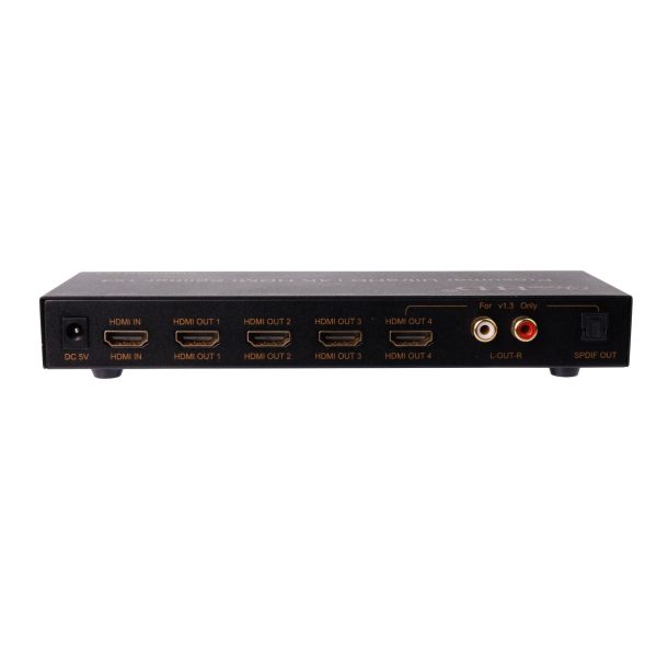 ViewHD Prosumer Ultra HD | 4K HDMI Splitter with Advanced Video and Audio Features | VHD-PRO1X4 For Sale