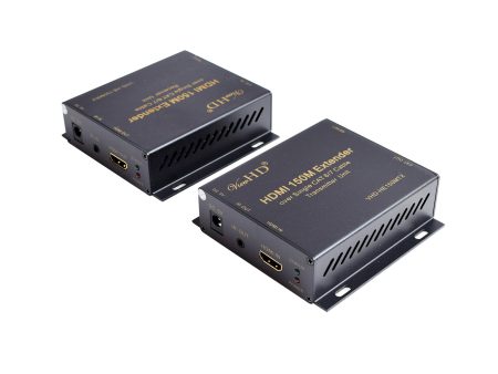 ViewHD Advanced HDMI 150M   492Ft Single Ethernet Cable Extender Set | Full HD 1080P | Model: VHD-HE150M Supply