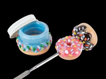 Empire Glassworks Donuts Dabber + Terp Jar Cheap