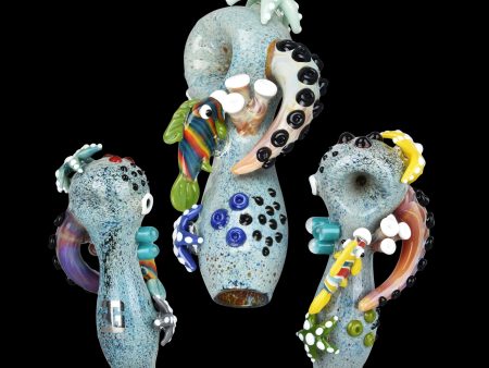 EG Glass Under The Sea Glass Hand Pipe Discount