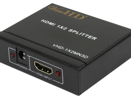 ViewHD 2 Port 1x2 Powered HDMI Mini Splitter for 1080P & 3D | VHD-1X2MN3D Cheap