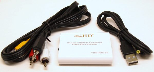 ViewHD HDMI to Composite | AV Universal Converter for PAL & NTSC Standard TV (HDMI to Composite AV Mini) | VHD-MH2TV Sale