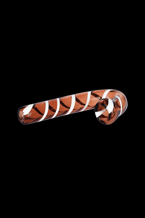 Candy Cane Glass Hand Pipe Fashion