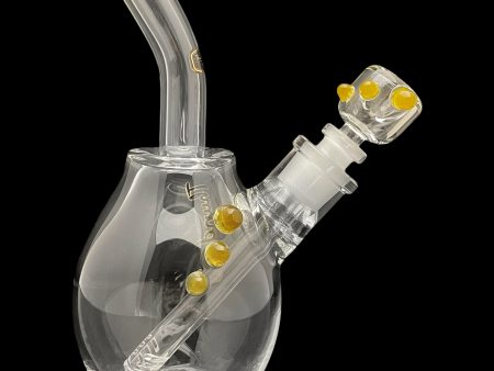 Thunder Glass Papaya Bubbler Cheap