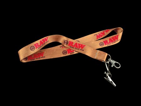 RAW Lanyard + Roach Clip Hot on Sale