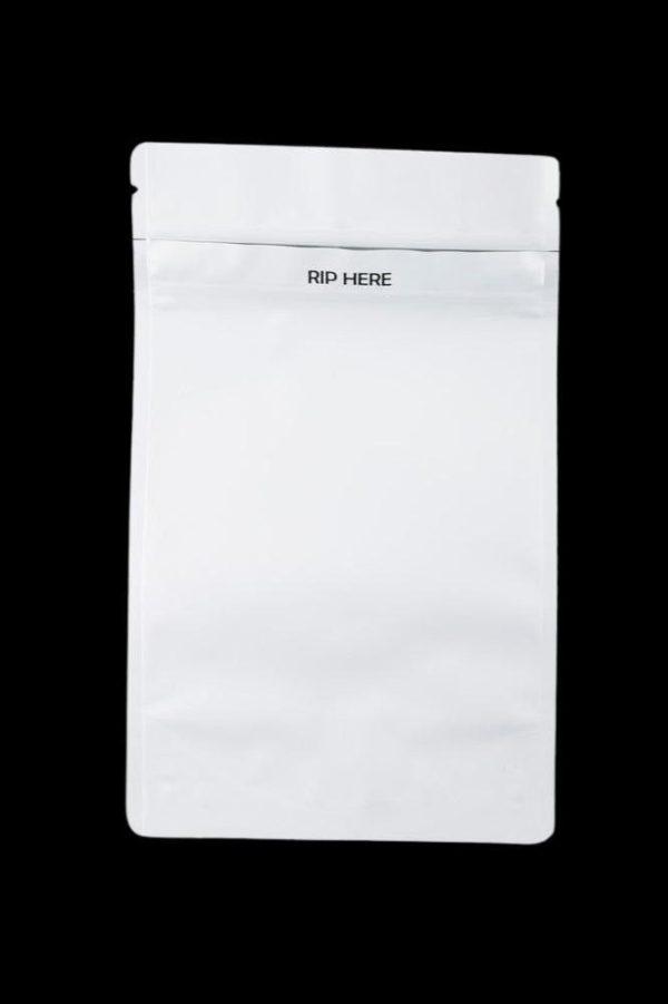 Grip n Rip Mylar Bag - White - 1000ct Cheap