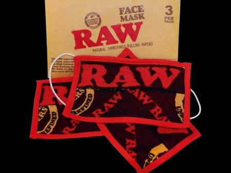 RAW Face Mask - 3pk Online Sale