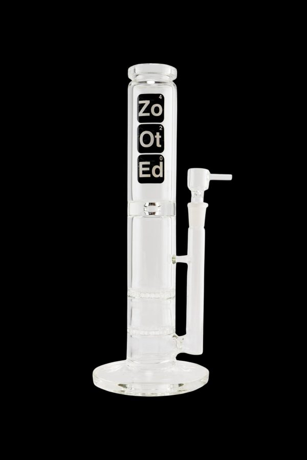 Zooted Glass Straight Tube Water Pipe Online