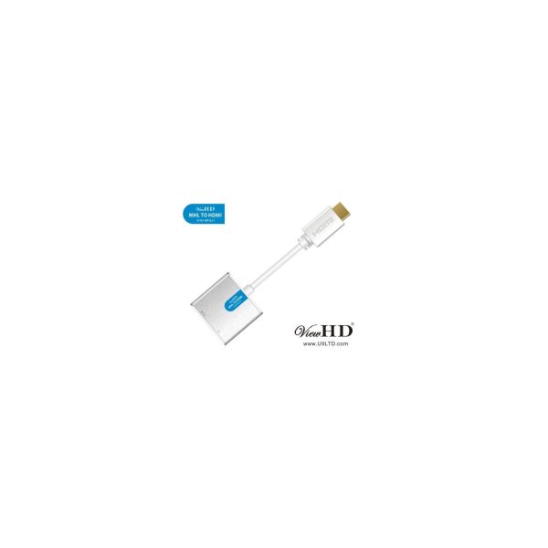 ViewHD Premium MHL to HDMI Adapter New Generation with 3M MHL Cable | VHD-MHLH Online Hot Sale