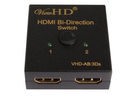 ViewHD HDMI Bi-directional 2x1 or 1x2 A-B | AB Switch | Switcher | VHD-AB:3Ds Online Sale