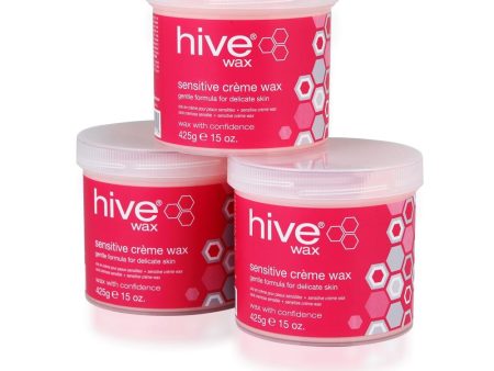 Hive Of Beauty Options Sensitive Creme Wax 3 Pack Cheap