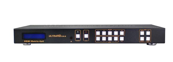 ViewHD Advanced HDMI UHD 18G 4x4 Matrix | 4K@60Hz   HDMI v2.0 | HDR | HDCP 2.2 | Model: VHD-UHD4X4 Discount