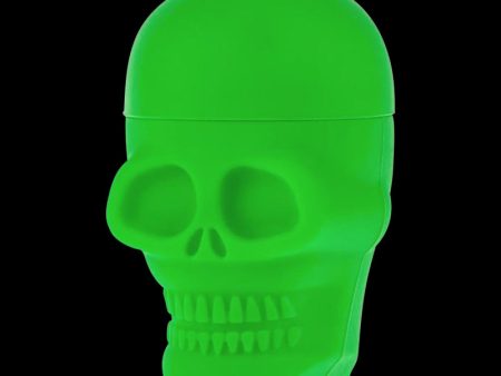 Silicone Non-Stick  Skull  Stash Container For Cheap