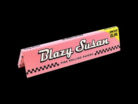 Blazy Susan Pink King Size Rolling Papers For Cheap