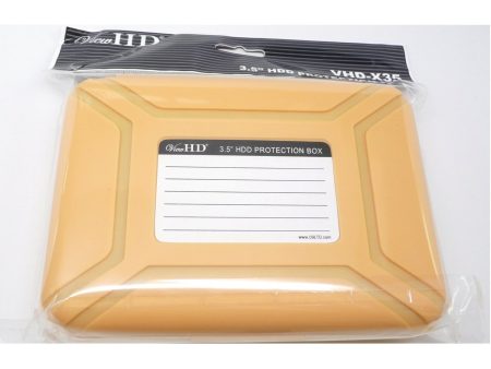 ViewHD Professional Premium Hard Drive Protection Box for 3.5 Inch HDD Storage (Yellow) | VHD-X35Y Hot on Sale