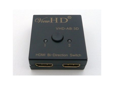 ViewHD HDMI Bi-directional 2x1 or 1x2 A-B | AB Switch | Switcher | VHD-AB:3D Online now