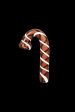 Candy Cane Glass Hand Pipe Fashion