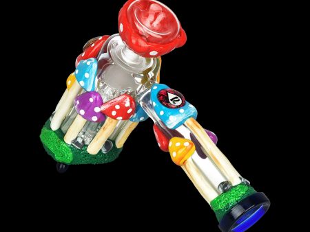 Pulsar Shroom Forest Bubbler Pipe Cheap