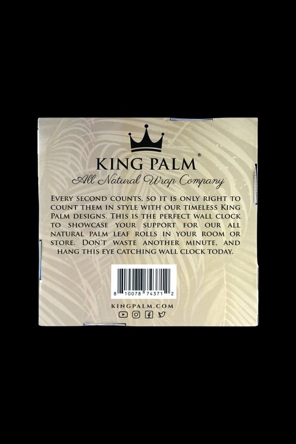 King Palm Wall Clock For Cheap