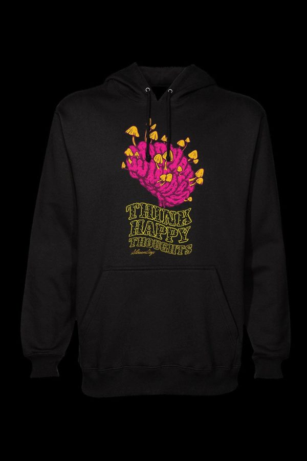 StonerDays Think Happy Thoughts Hooddie Sale