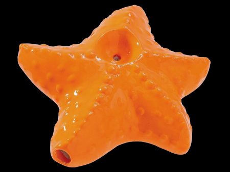 Wacky Bowlz Starfish Ceramic Hand Pipe Hot on Sale