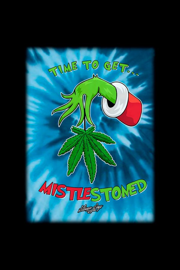 StonerDays MistleStoned Blue Tie Dye T-Shirt Online