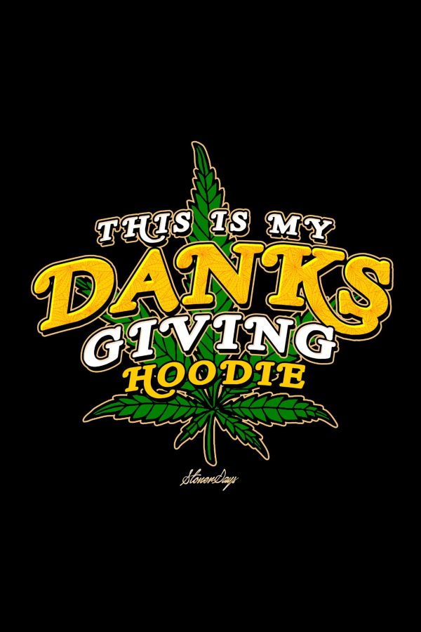 StonerDays This Is My Danksgiving Crop Hoodie For Sale