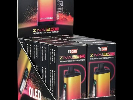 Yocan Ziva Pro Auto-Draw 510 Battery - 10ct Display on Sale