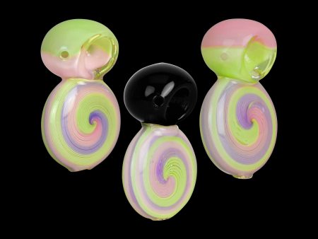 Rotund Pastel Gyre Hand Pipe Online Hot Sale