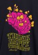 StonerDays Think Happy Thoughts Crop Top Hoodie For Cheap