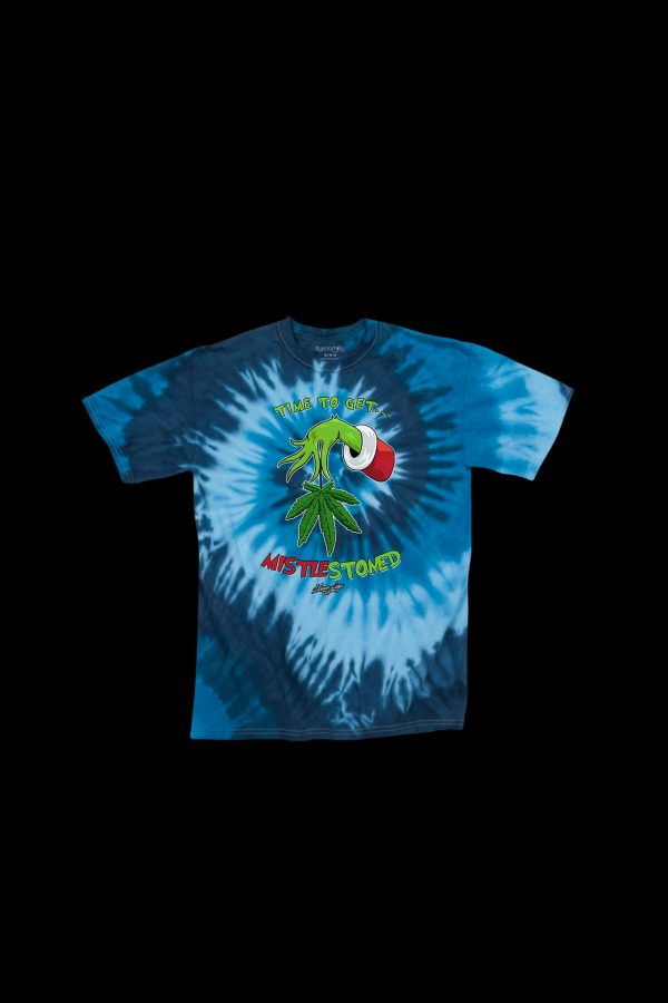 StonerDays MistleStoned Blue Tie Dye T-Shirt Online