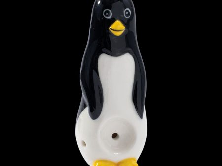 Wacky Bowlz Penguin Ceramic Pipe Cheap