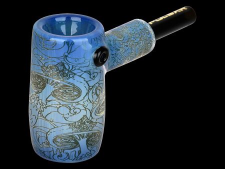 Pulsar Inside Print Glass Mini Hammer Bubbler - Melting Shrooms on Sale