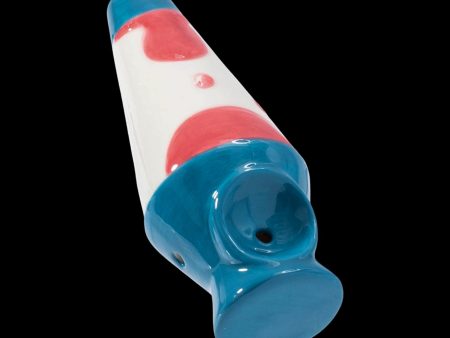 Wacky Bowlz Lava Lamp Ceramic Pipe For Sale