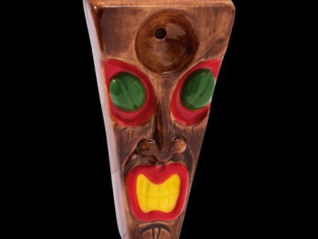 Wacky Bowlz Tiki Ceramic Pipe Hot on Sale