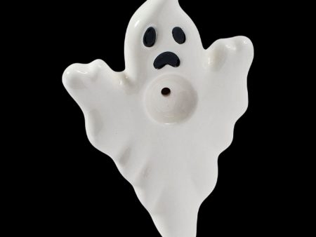 Wacky Bowlz Ghost Ceramic Hand Pipe Online