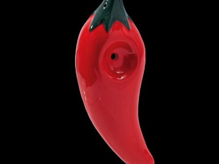 Wacky Bowlz Chili Pepper Ceramic Hand Pipe For Sale