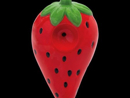 Wacky Bowlz Strawberry Ceramic Hand Pip Fashion