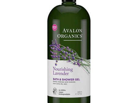 AVALON - Nourishing Lavender Bath and Shower Gel - 32 fl. oz. (946 ml) Online now