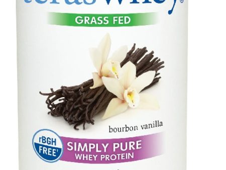 TERA S WHEY - Simply Pure Whey Protein Bourbon Vanilla - 12 oz (340 g) Fashion