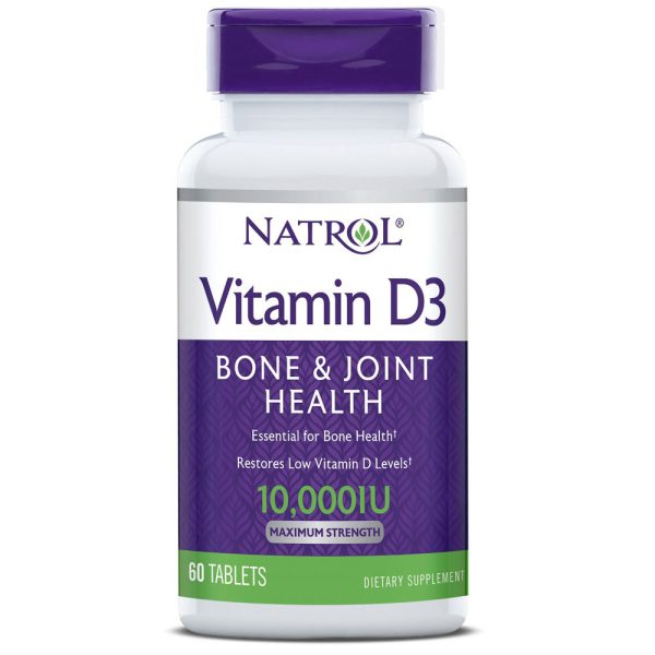 NATROL - Vitamin D3 10000 IU Ultra Strength - 60 Tablets Online