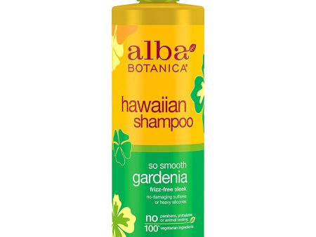 ALBA BOTANICA - Hawaiian Shampoo So Smooth Gardenia - 12 fl. oz. (355 ml) Online now