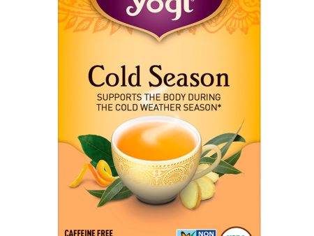 YOGI TEA - Cold Season Tea - 16 Tea Bags Fashion