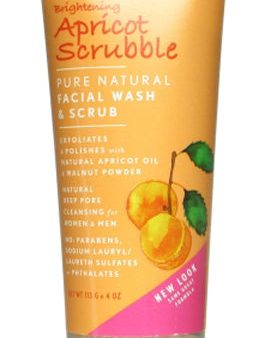 JASON - Brightening Apricot Scrubble Facial Wash and Scrub - 4 oz. (113 g) Supply