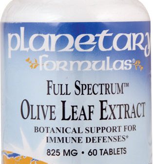 PLANETARY HERBALS - Olive Leaf Extract Full Spectrum - 60 Tablets Cheap