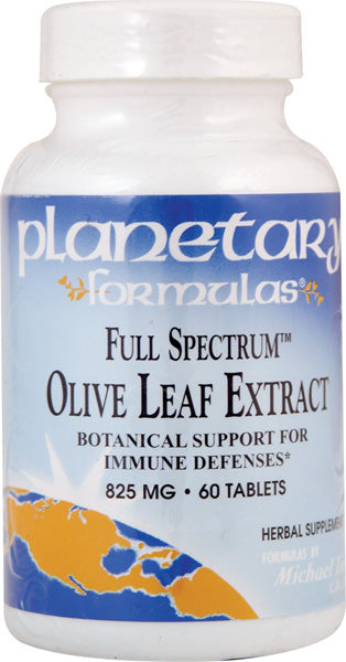 PLANETARY HERBALS - Olive Leaf Extract Full Spectrum - 60 Tablets Cheap