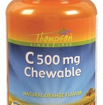 THOMPSON - Vitamin C 500 mg Chewable Orange - 60 Chewables Cheap