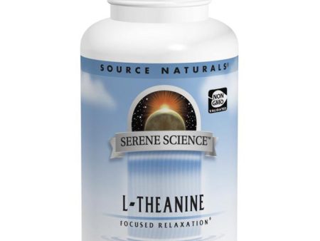 SOURCE NATURALS - Serene Science L-Theanine 200 mg - 60 Capsules Fashion