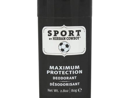 HERBAN COWBOY - Deodorant Maximum Protection Sport - 2.8 oz. (80 g) Sale